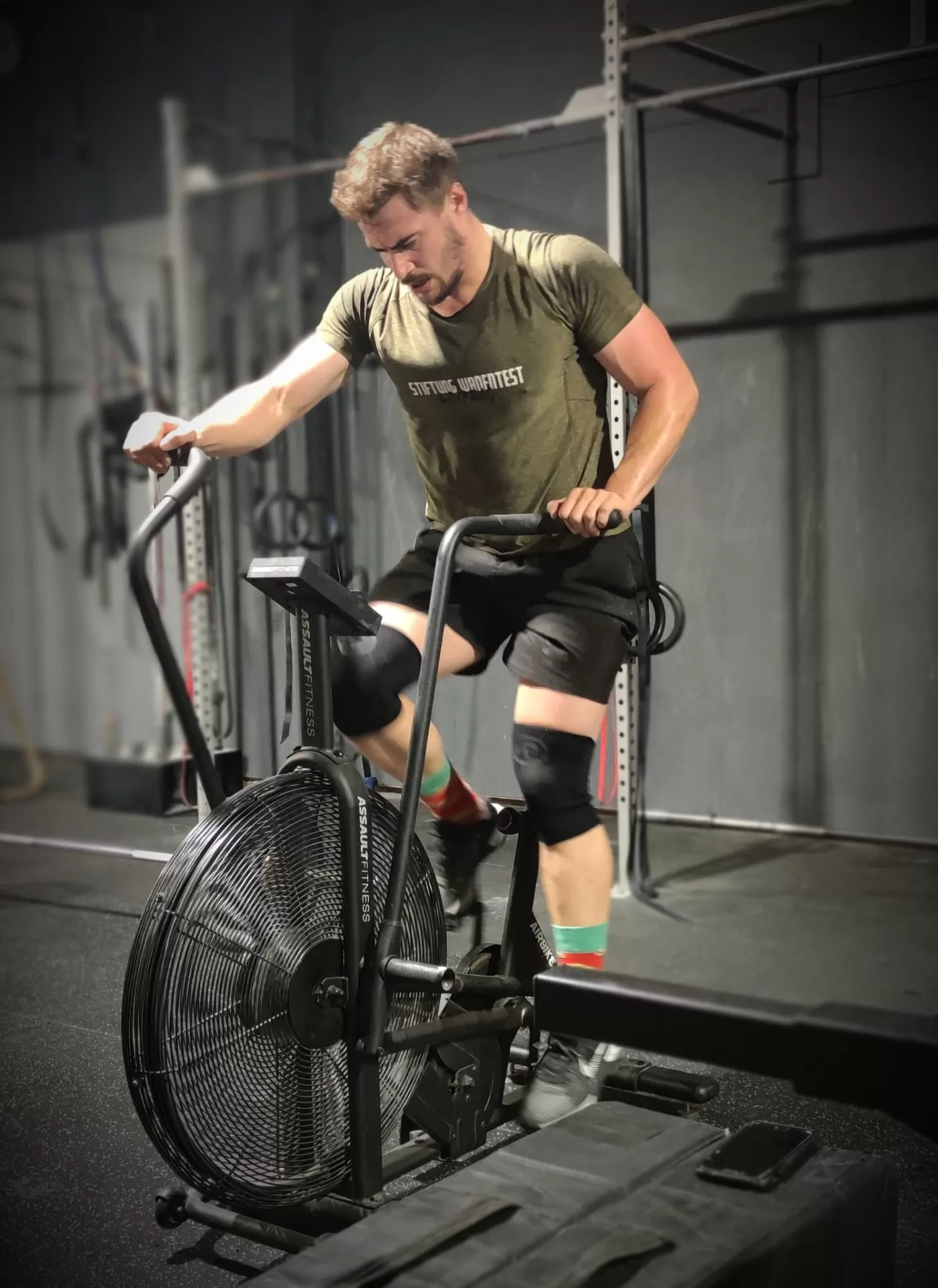 Intervall auf dem AirBike im Ausdauertraining